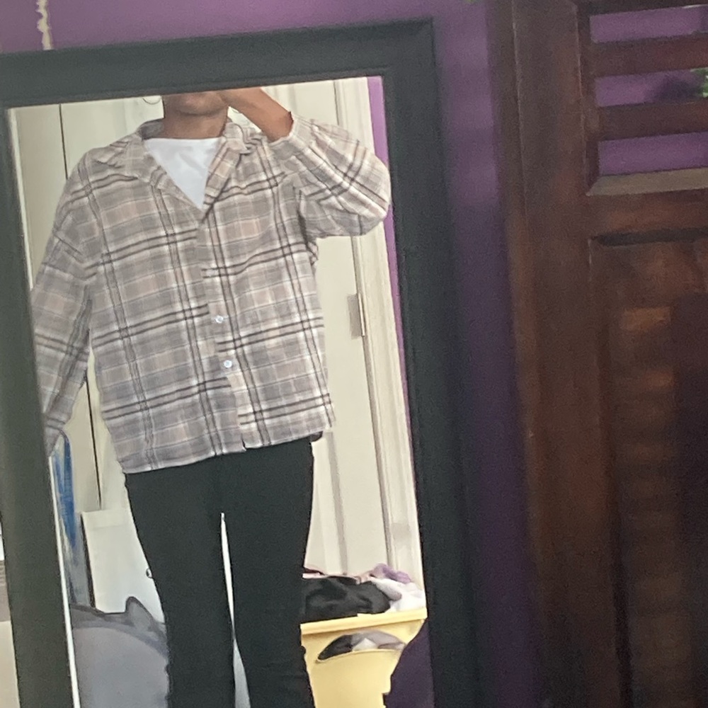 Brown flannel - Picture 3 of 4